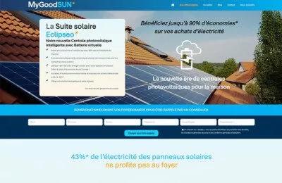 Capture offre Suite Solaire Eclipseo